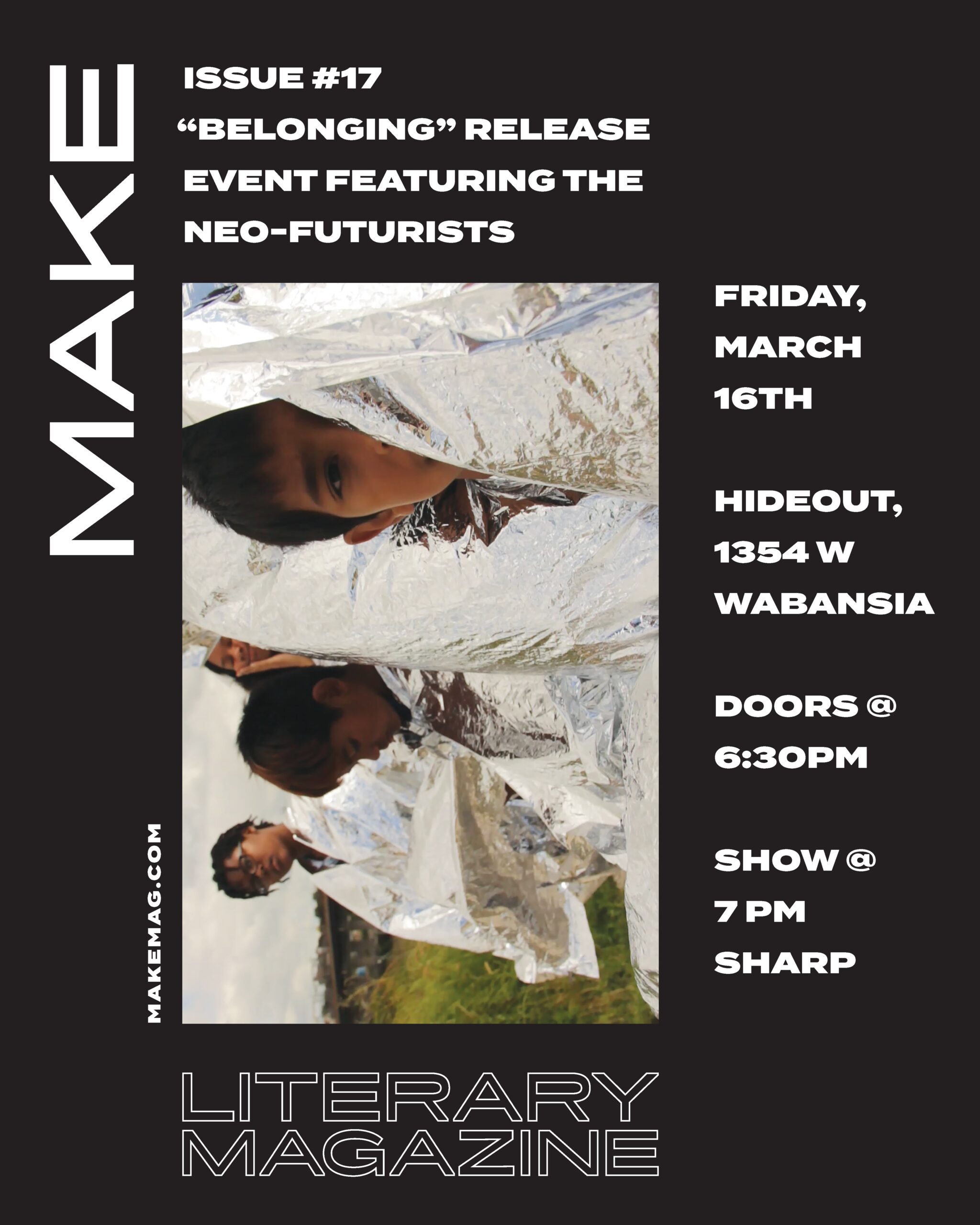 MAKE #17 Release Party - MAKE Literary Productions, NFP